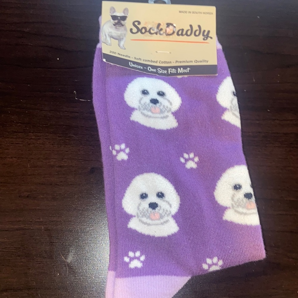Sock daddy dog socks brand new